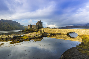United Kingdom, Scotland, Highland, Loch Duich, Eilean Donan Castle