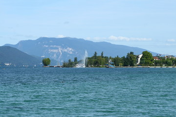 le lac du Bourget en Savoie