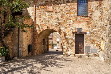 ancient Tuscan hamlet.