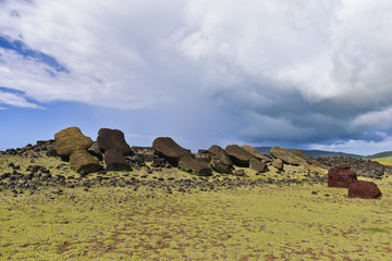 Moai, Easter Island, Rapa Nui, Chile