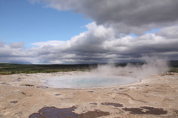Islande, geysir, piscine