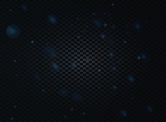 Obraz premium Winter falling snow. Vector background illustration.