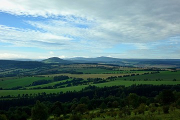 blick zum fichtelberg