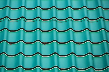 metal tile roof surface, background, texture, abstract