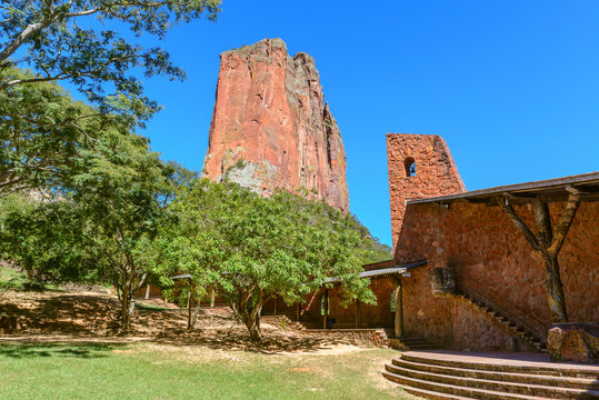 Chochis Sanctuary and David Tower, Chochis, Bolivia