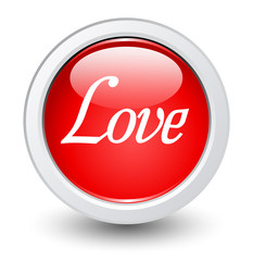 Love Button Vector