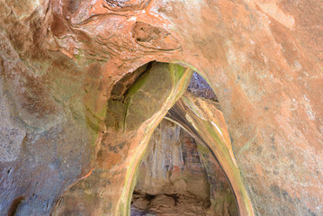 Cave at Ciudad de Itas (Itas City), Torotoro National Park in Potosi, Bolivia