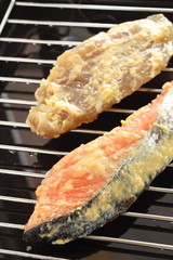 Japanese food ingredient, Saikyozuke miso marinated fish