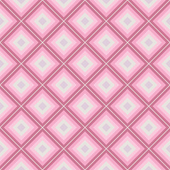 sweet pink Seamless monochrome abstract square pattern background vector