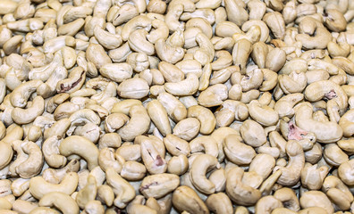  Cashew nuts as a background