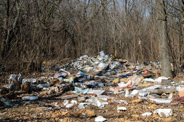 Dump. Environmental pollution.