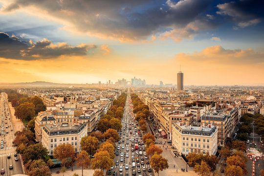 France, Ile-de-France, Paris, Champs Elys&eacute;es