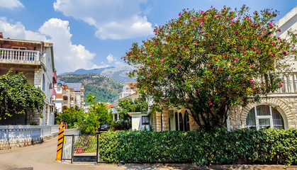 Resort city Budva, Montenegro