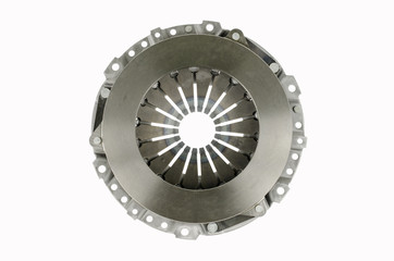clutch pressure plate isolate on white background.