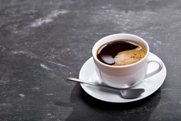Keuken spatwand met foto cup of coffee © Nitr