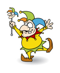 Dancing Cartoon Joker