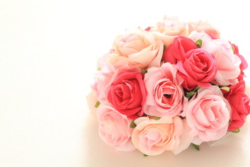 artificial rose bouquet