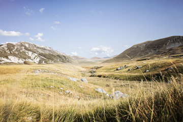 Obraz premium Campo Imperatore. Abruzzo. Italia