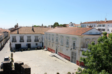 The Castle of Beja, a medieval castle in the Portuguese city of Beja, in the Alentejo region.