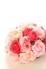 artificial rose bouquet