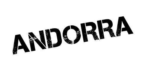 Andorra rubber stamp. Grunge design with dust scratches. Effects can be easily removed for a clean, crisp look. Color is easily changed.