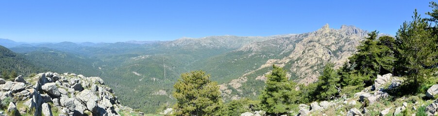 Obraz premium Corse du Sud, les aiguilles de Bavella