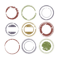 shapes for labels and stamps