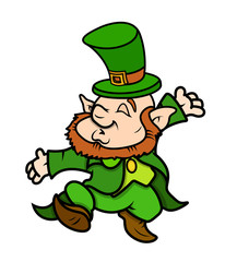 Dancing Leprechaun Character