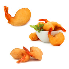 Beignets de crevette / shrimp fritters