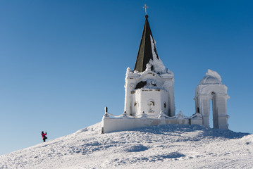 Fototapeta premium Mount Voras Church