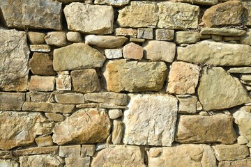Background of stone wall texture