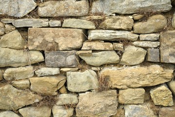 Background of stone wall texture