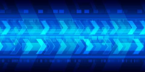Obraz premium Abstract speed digital technology background