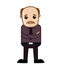 Cartoon Boss Character
