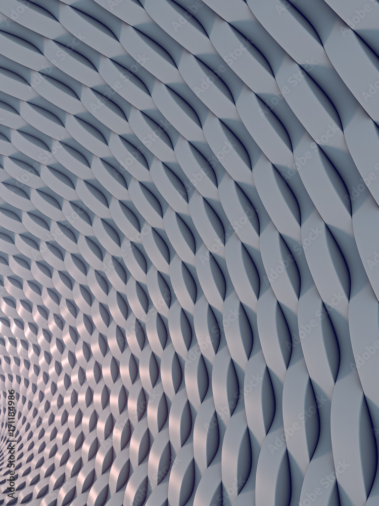 Aufkleber White texture surface pattern. 3d rendering