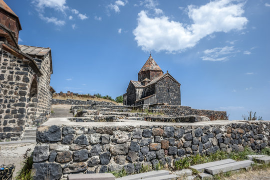 The Church of St. Astvatsatsin and the Church of Surb Arakelots in the Monastery of Sevanavank