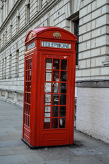 Fototapeta na wymiar Cabine téléphonique de Londres, Angleterre