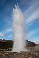 Die Geysire in Island