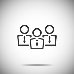 People Icons work group Team Vector