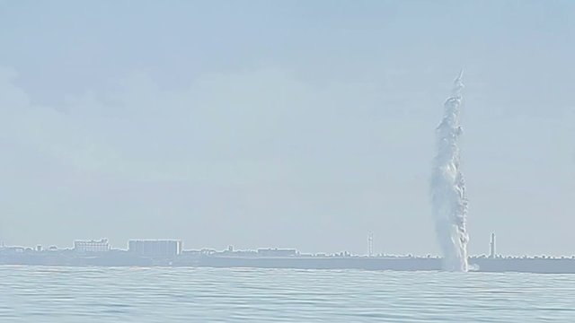 undermining the deep mines near the coastline