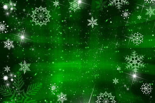 christmas background green