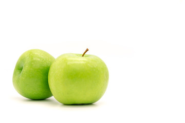 Green Apple Isolated on White Background