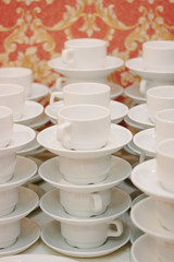 Lot of coffee cups