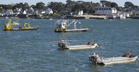 Obraz premium Bateaux de pêche