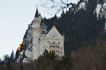 Fototapeta na wymiar Castle's Fairy tale