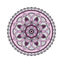 Flower Mandalas. Vintage decorative elements. Oriental pattern, vector illustration. Islam, Arabic, Indian, turkish, pakistan, chinese, ottoman motifs