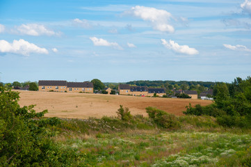 Fototapeta na wymiar Danish countryside landscape