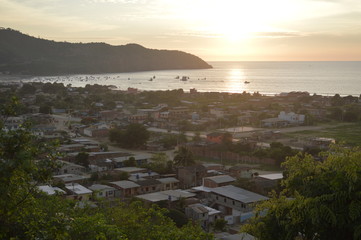 Playa de Puerto Lopez Ecuador