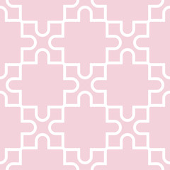 Geometric pattern for wallpapers. Pale pink seamless background