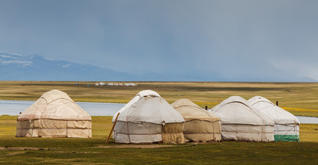 Nice Mountains in Kyrgyzstan country